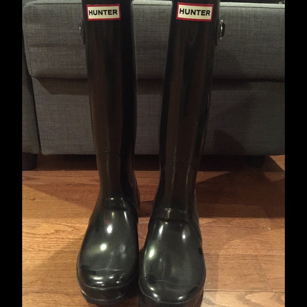 Tall Hunter Rain Boots Women's Size 10