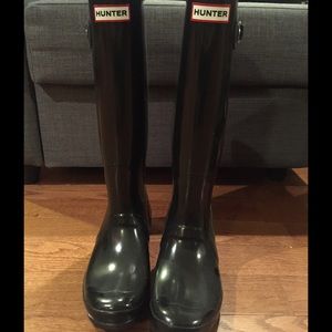 Tall Hunter Rain Boots Women's Size 10