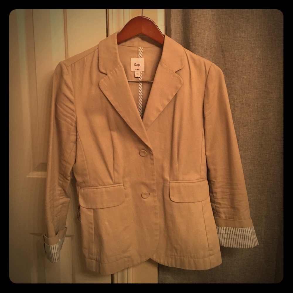 Khaki blazer