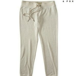 NWT Large Prince & Fox Sweater Fleece Jogger Pants