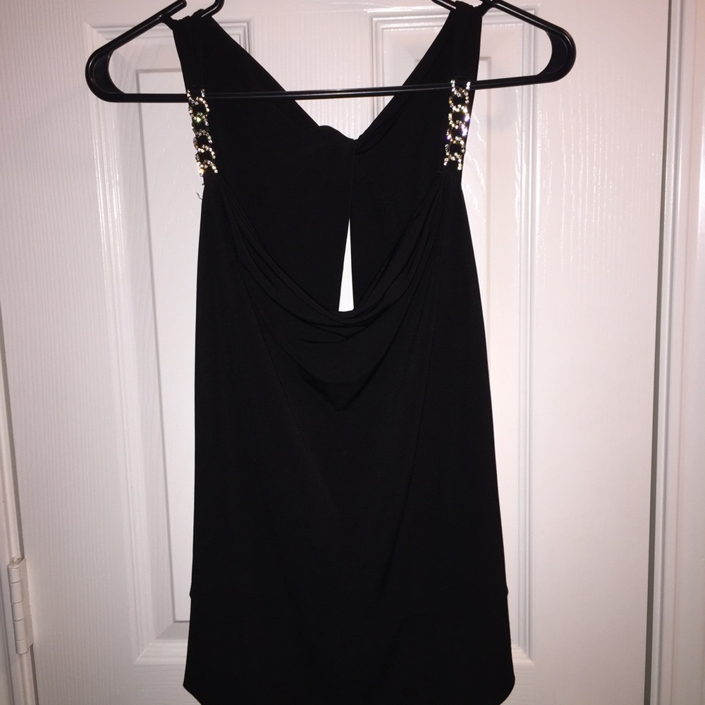 Women's Size Small Cache Brand Black Blouse