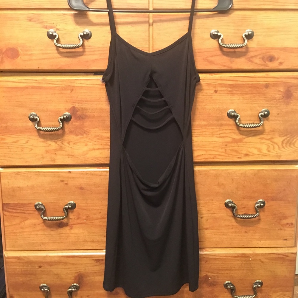 Black tank dress