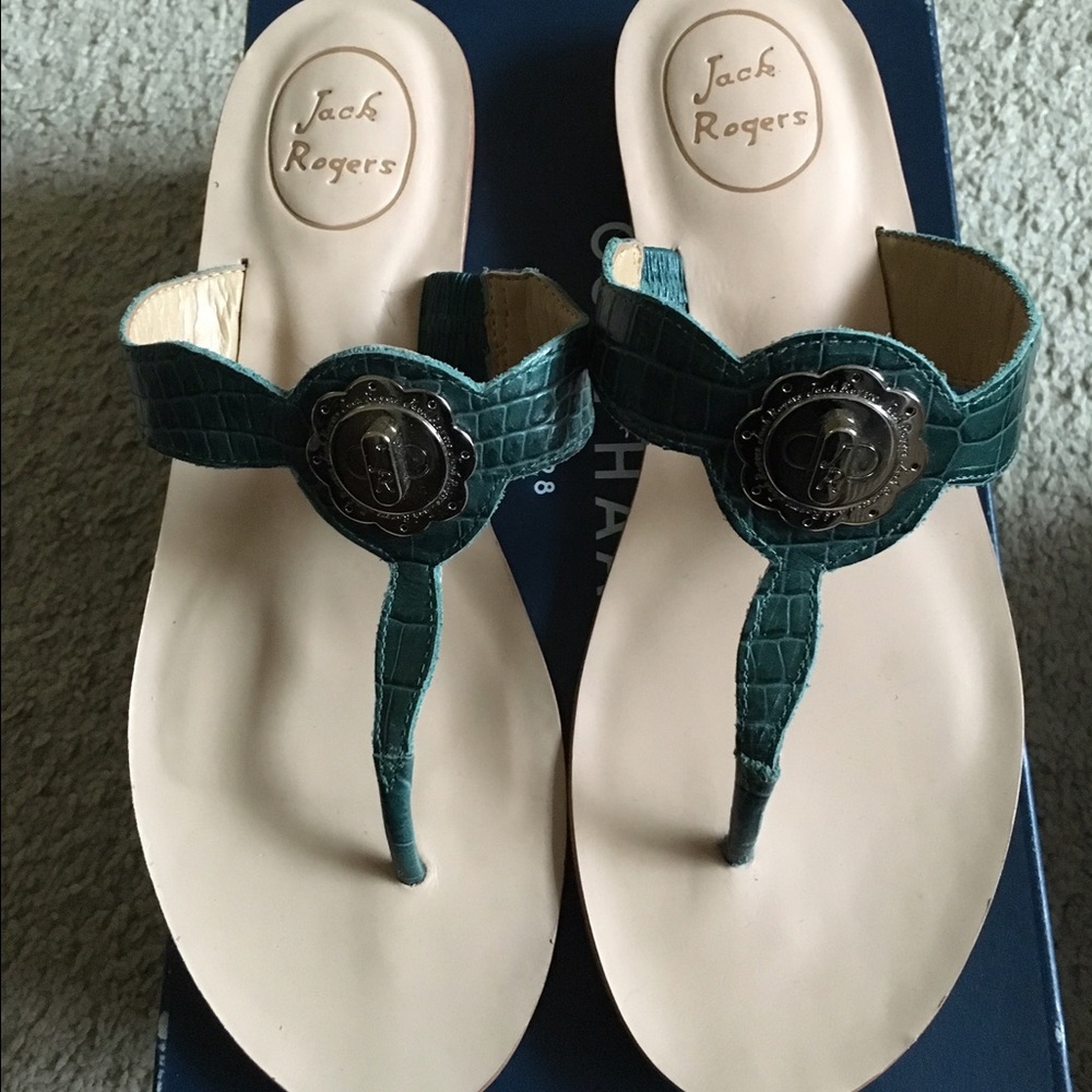Jack Rogers Leather Sandals