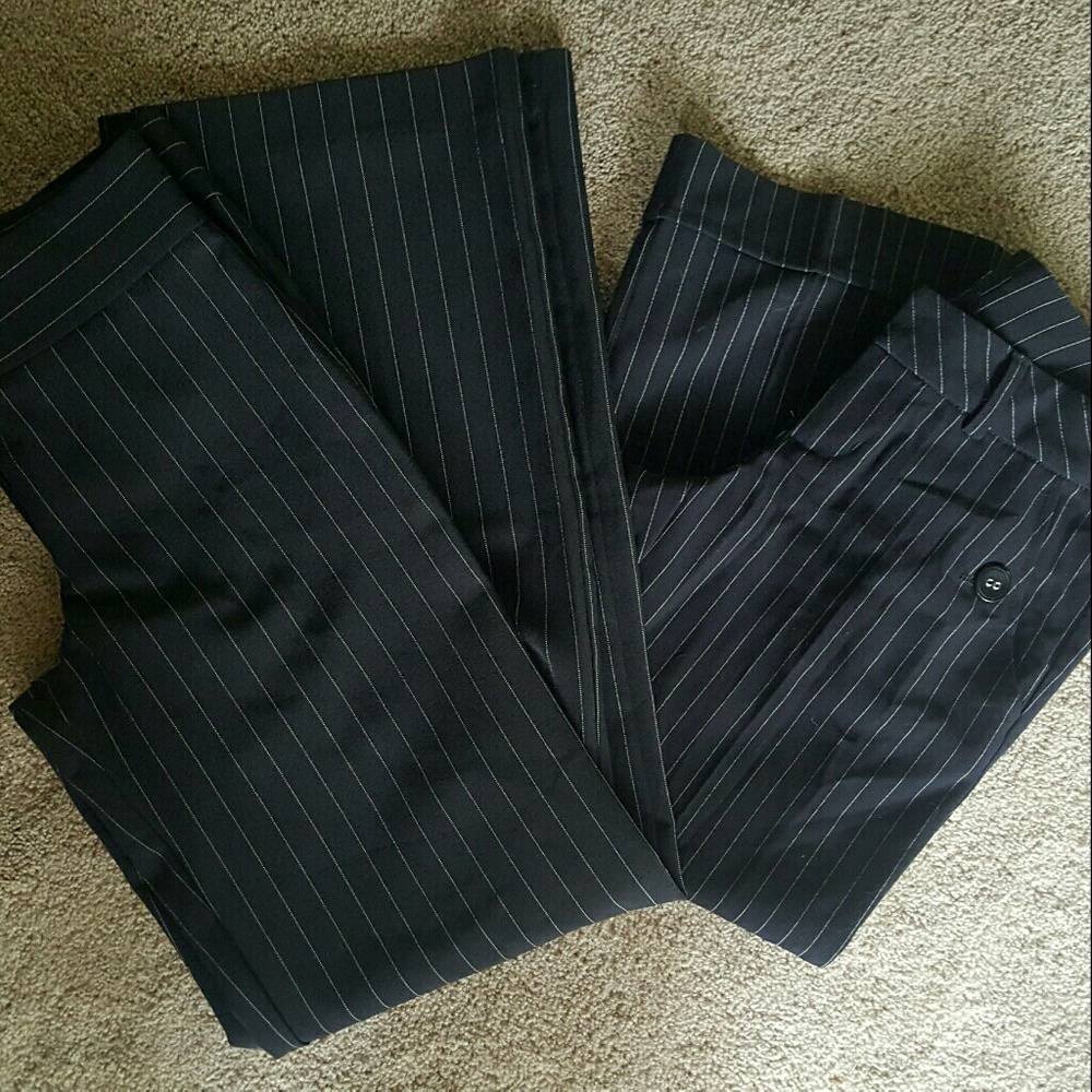Pinstriped Capris and pants
