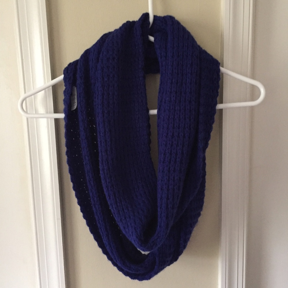 Cobalt Blue Infinity Scarf
