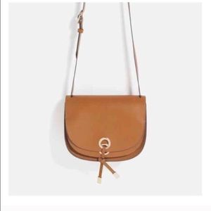Zara CrossBody Bag w/Double Flap