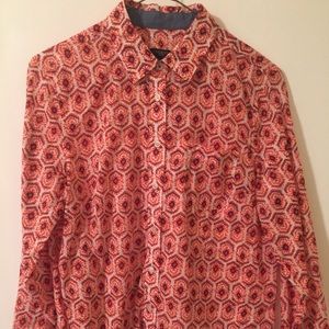 Talbots Petite Button Down Blouse