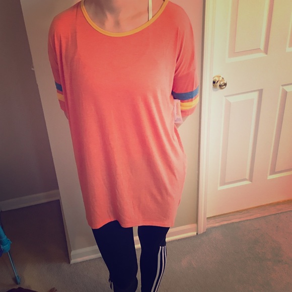 LuLaRoe Tops - Lularoe Irma shirt size (S) in soft orange