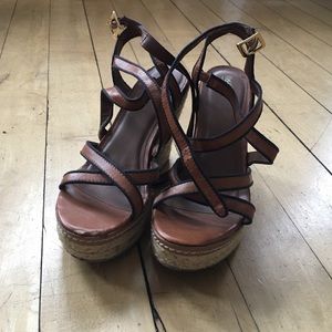 Size 6 Mossimo Strappy Espadrilles Sandals