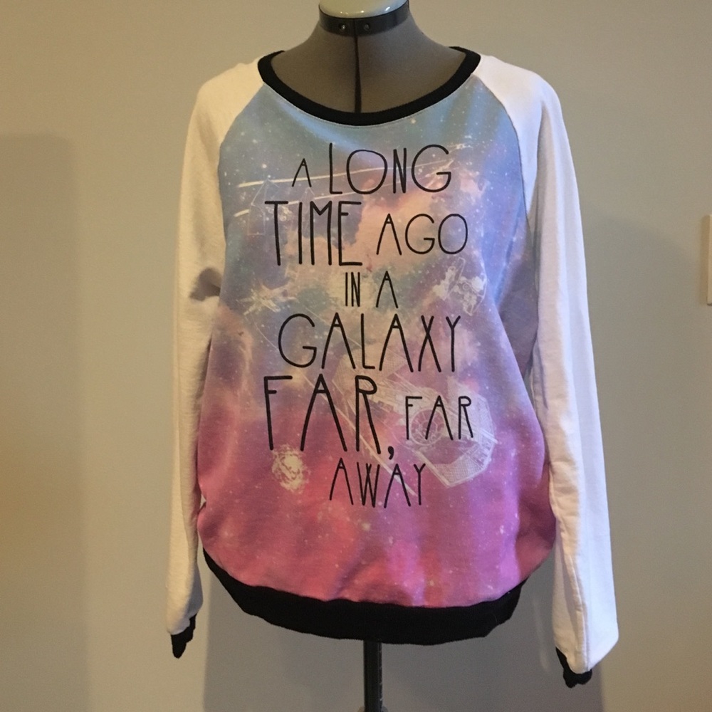 Forever 21 Star Wars Galaxy Sweater