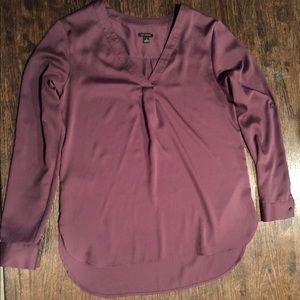 Ann Taylor Top Wine Tunic
