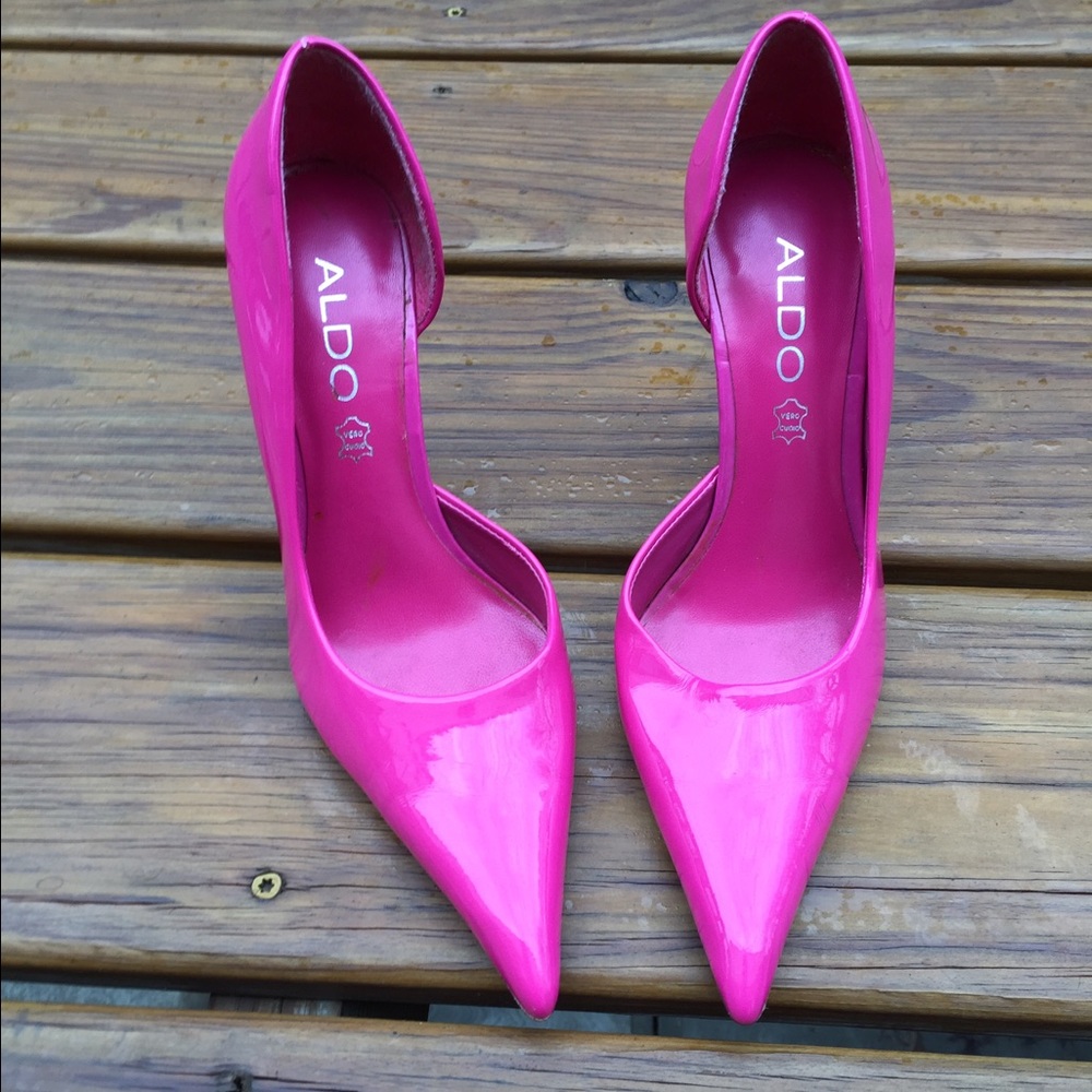 Aldo 4" Barbie Pink Heels