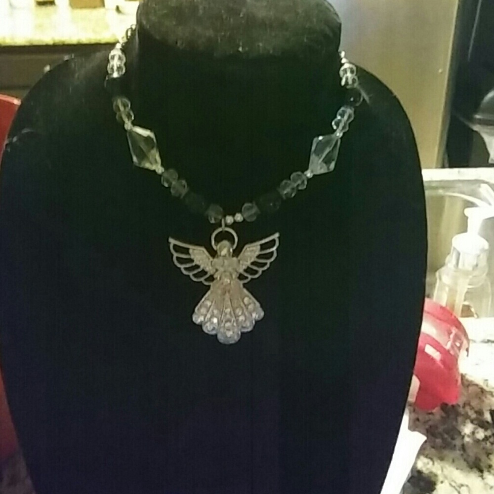 Beautiful Angel Necklace/ Boot Bracelet