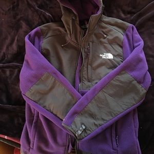 Medium Purple and Gray Northface