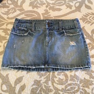 American Eagle Denim Mini Skirt