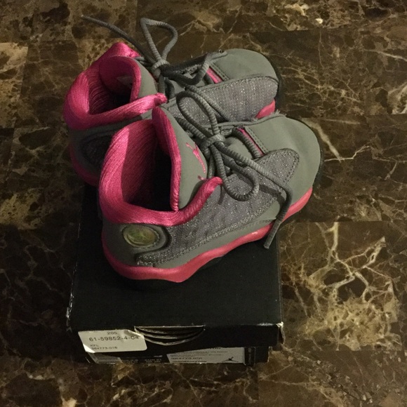 Jordan Other - Toddler Girls Gray/Pink Jordan's