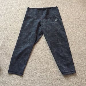 Adidas workout capris