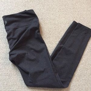 Athleta Chaturanga tights - gray charcoal