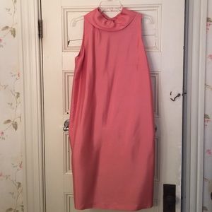 Talbots silk sheath dress