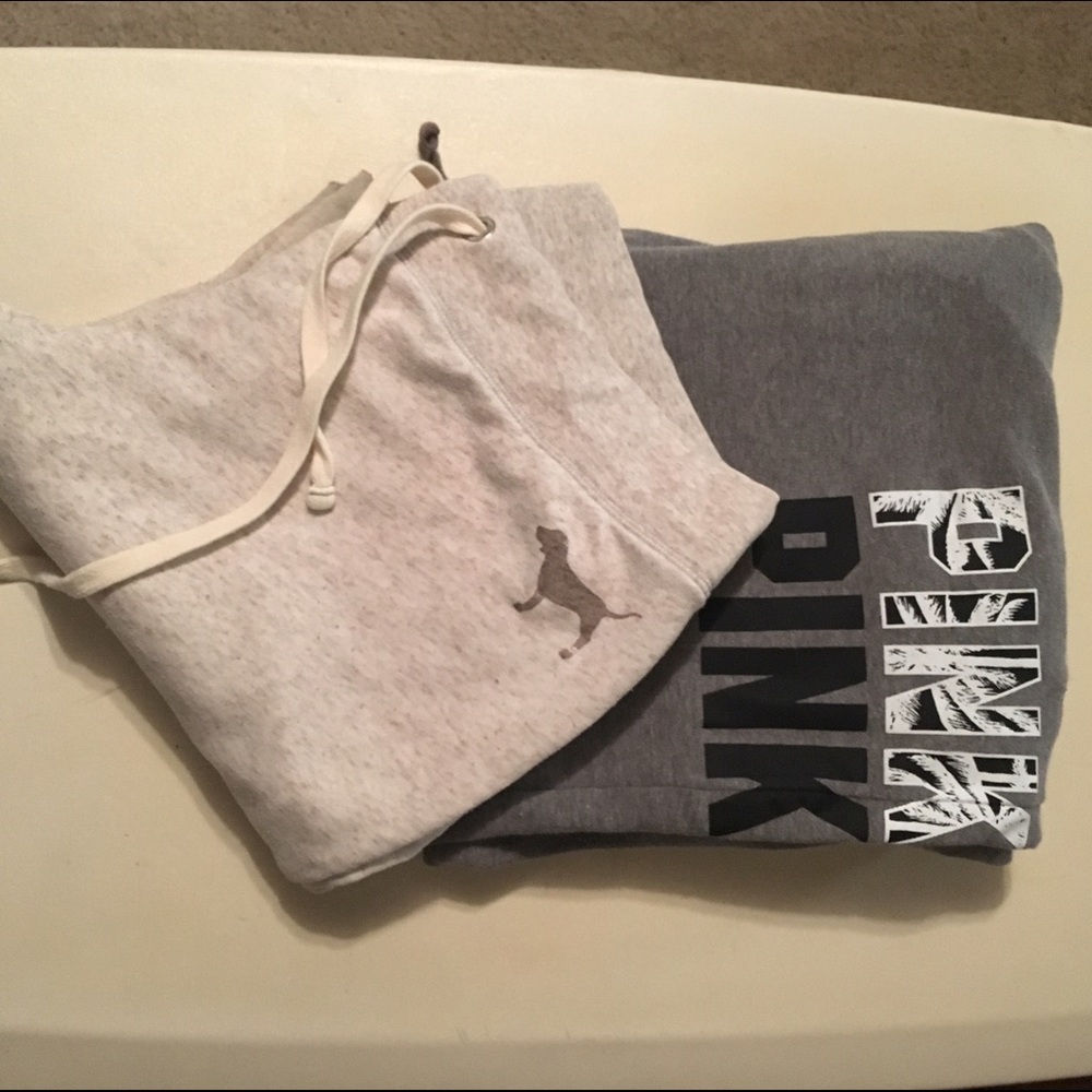 VS Pink Boyfriend Sweats Bundle