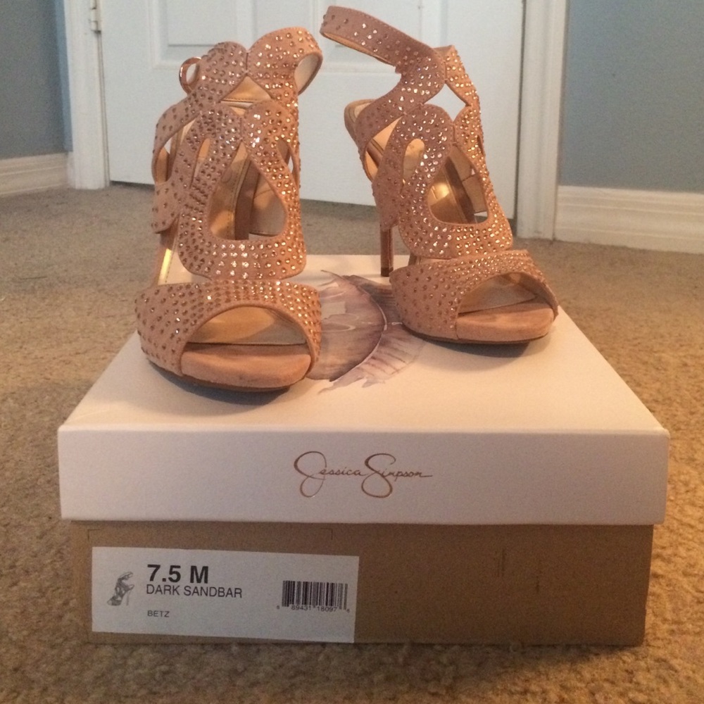 Jessica Simpson Betz shoe size 7.5 Blush color