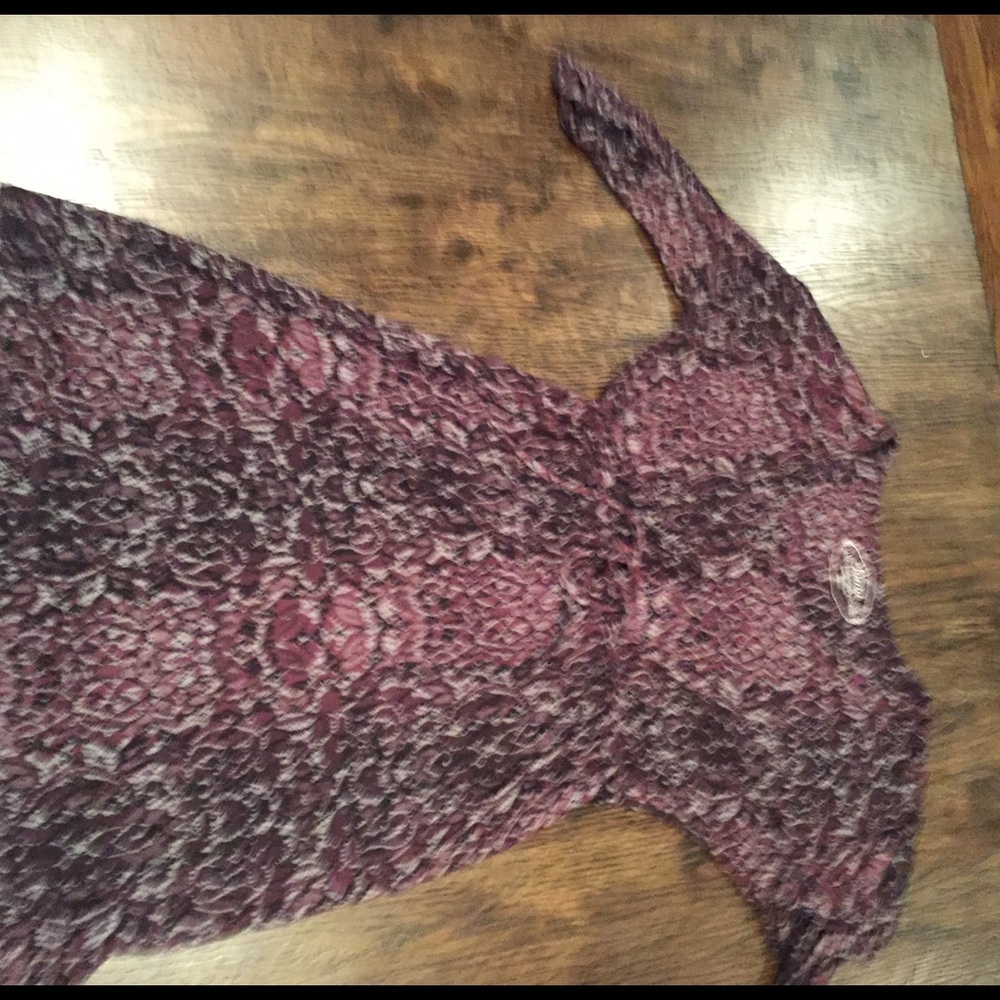 Soma Lace Print Tunic Dress