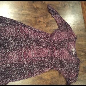 Soma Lace Print Tunic Dress