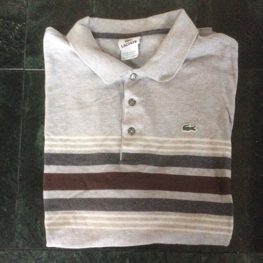 Men's Lacoste Short Sleeve Golf Shirt