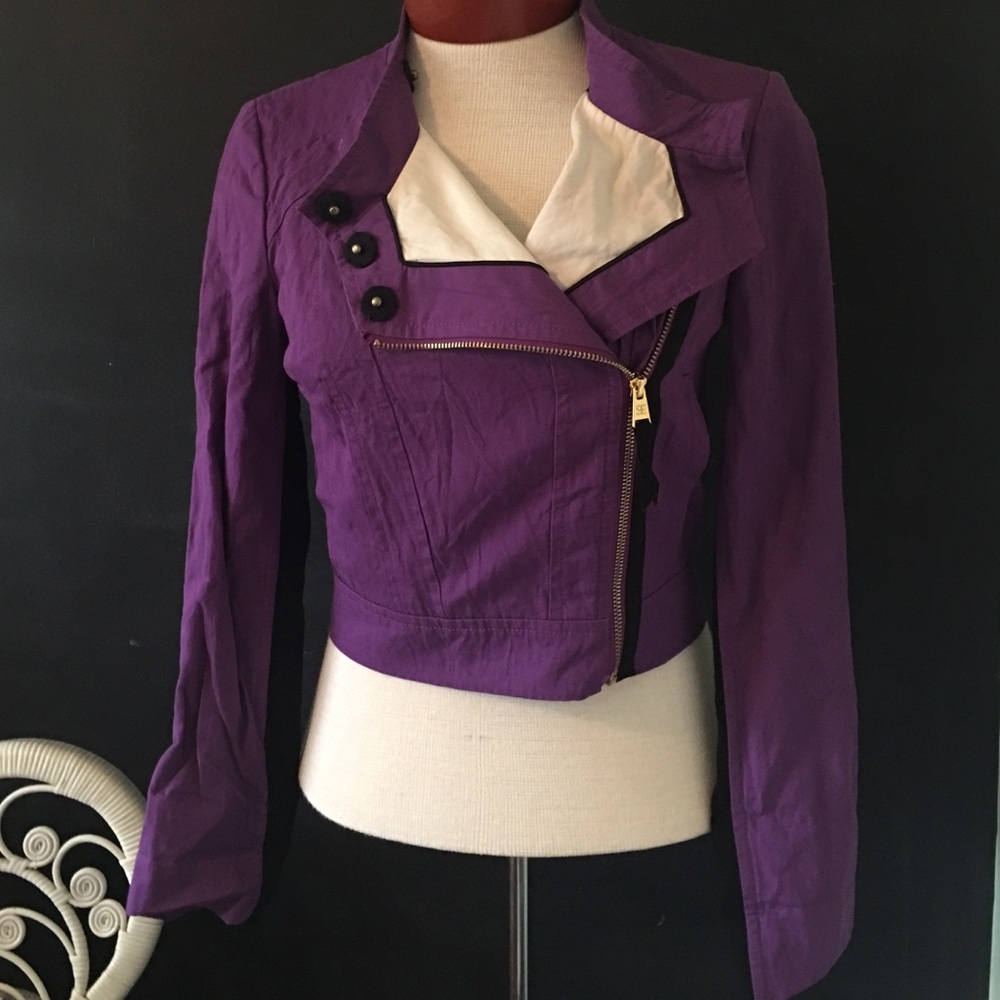 BcBg Max Azria Cropped Jacket - XXS