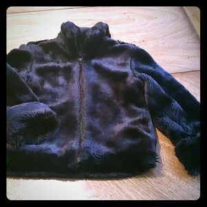 Girls faux fur coat