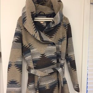 Adorable Aztec coat
