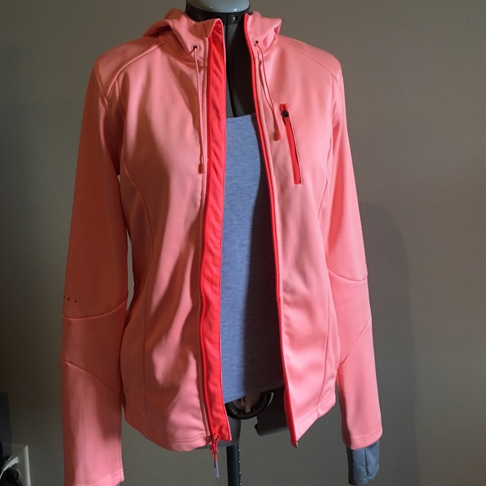 Peach/Salmon Stretchy Athletics Jacket