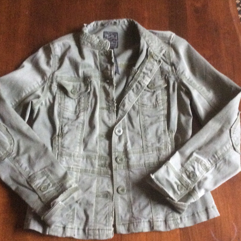 Lucky Brand Army Green Jacket
