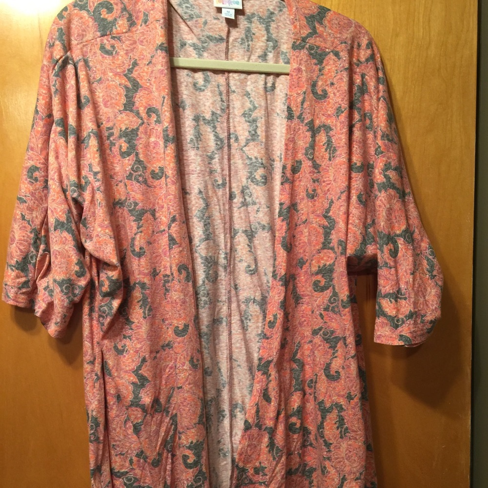 LuLaRoe Lindsay Kimono, size Large, NWOT