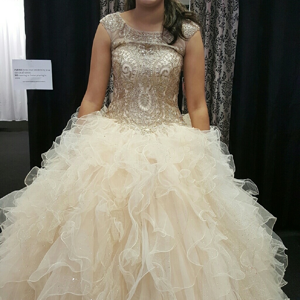 Gold/Champagne Ball gown