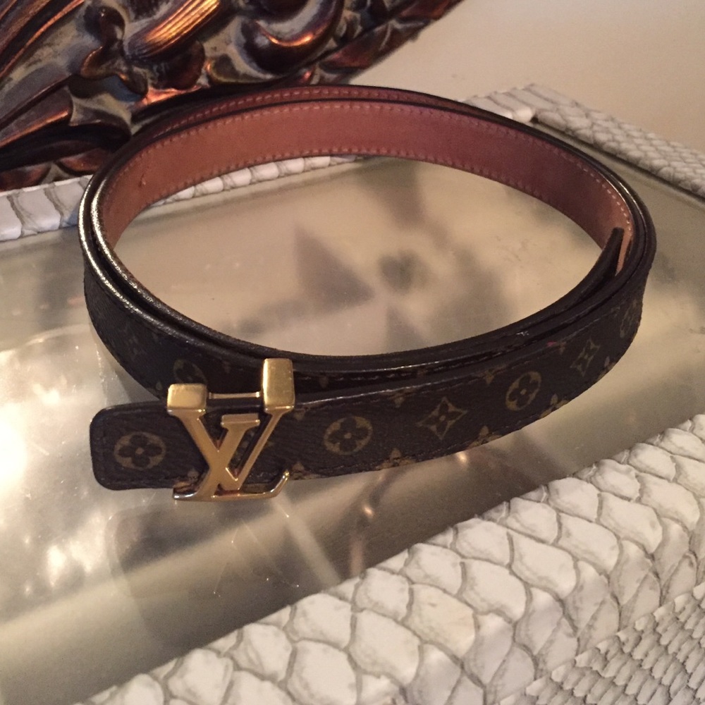 Authentic LV belt