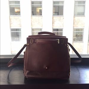 Burgundy Johan bag from Jerome Dreyfuss