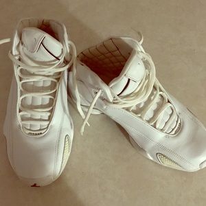 White Jordan 21s