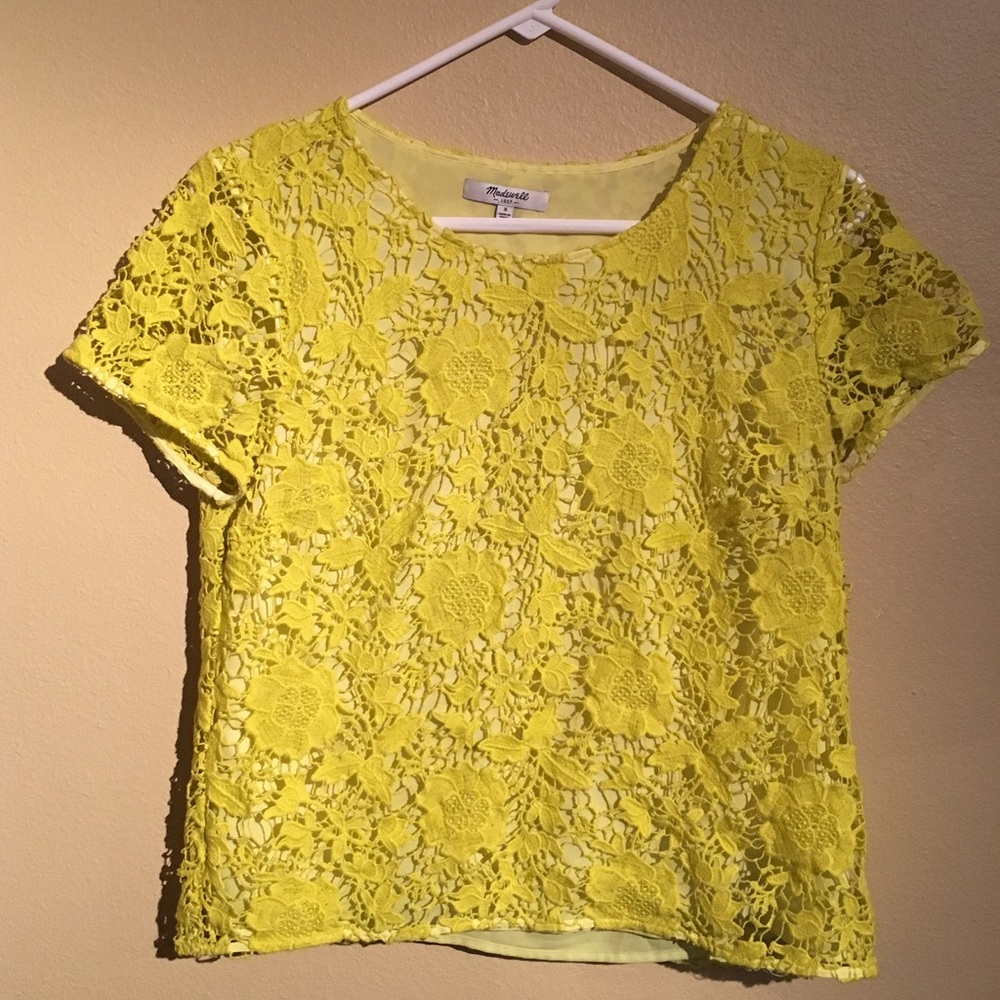 Madewell lace top