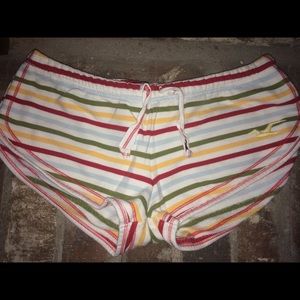 •MARKDOWN• Hollister striped shorts