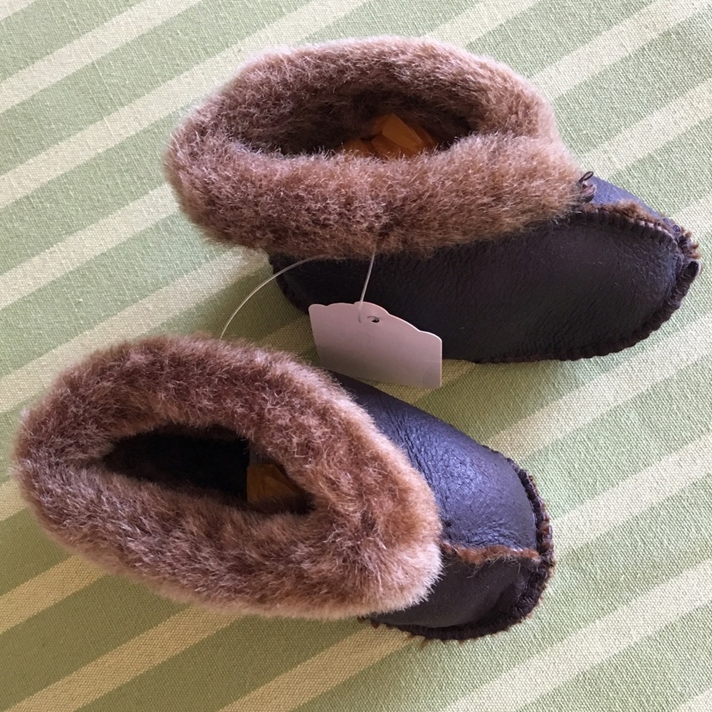 Baby Soft Leather Booties NEW