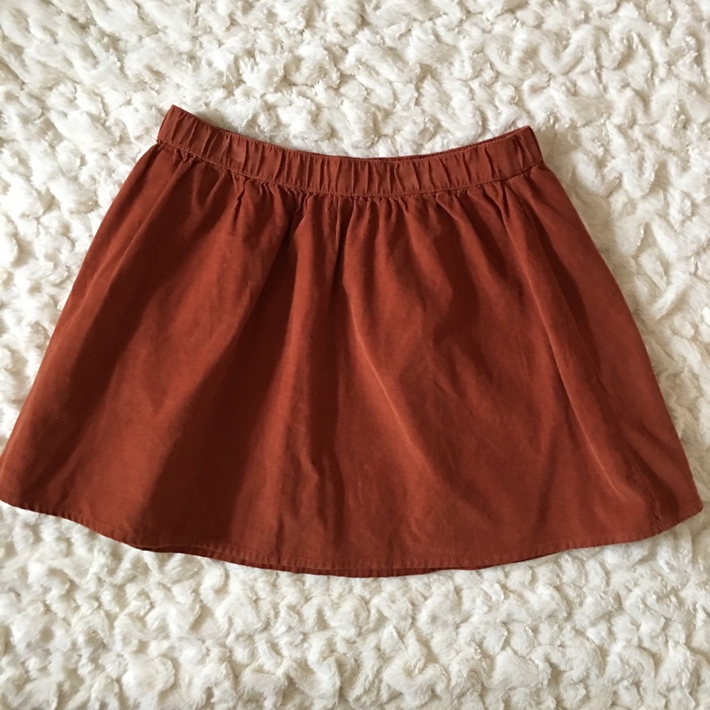 Corduroy Skirt