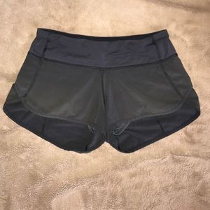 Lululemon speed shorts
