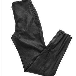Zara faux leather leggings!