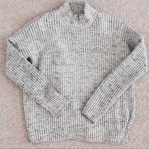 Mock Neck Knit Sweater