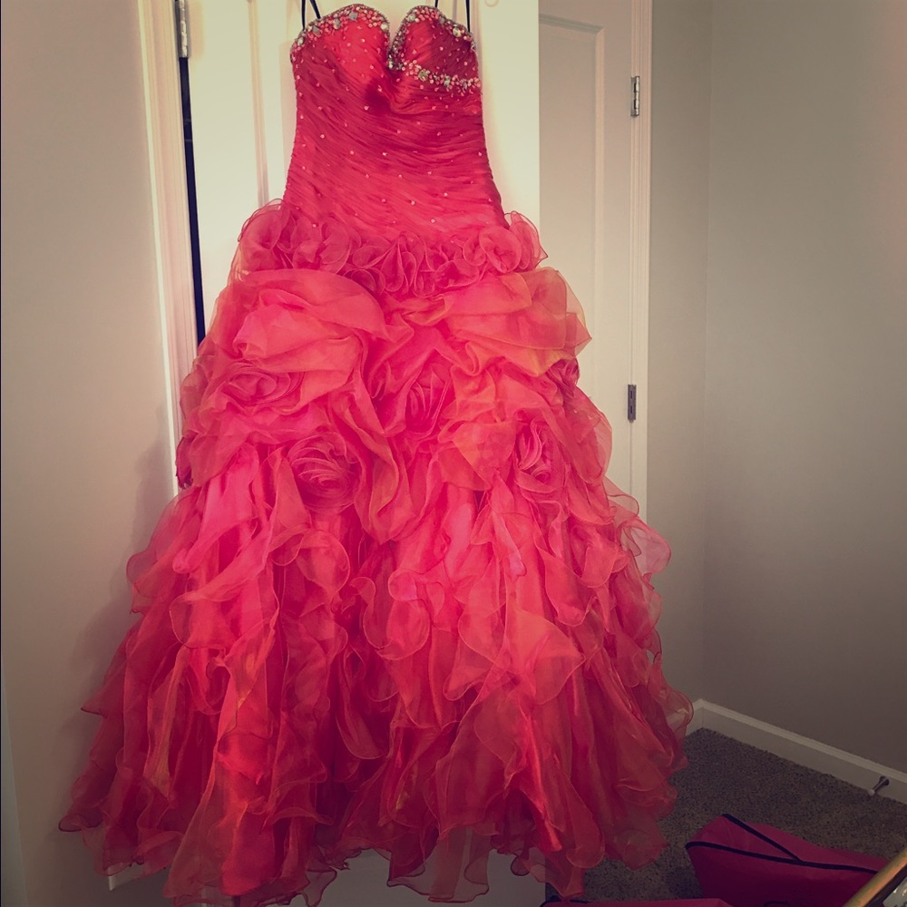 Alyce Designs Iridescent Prom Dress