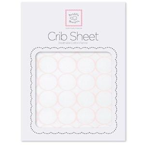 SwaddleDesigns Cotton Flannel Fitted Crib sheet