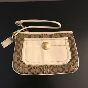 Coach Zip Wristlet