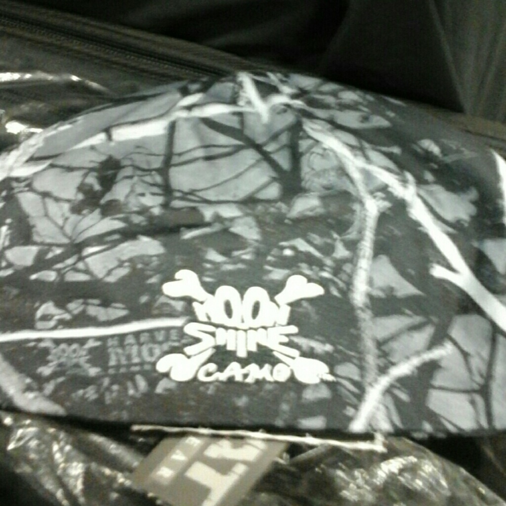 Harvest moon camo reversable beanie