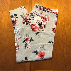 Floral leggings